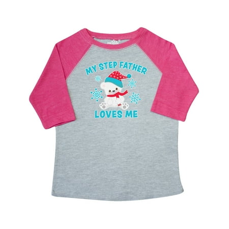 Inktastic Polar Bear My Step Father Loves Me in Santa Hat Gift Toddler Boy or Toddler Girl T-Shirt
Inktastic Polar Bear My Step Father Loves Me in Santa Hat Gift Toddler Boy or Toddler Girl T-Shirt