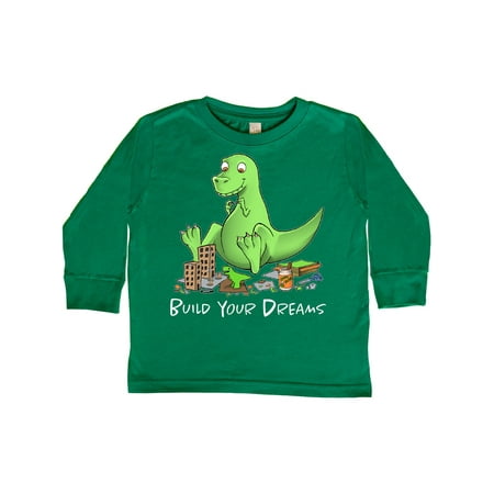 Inktastic Build Your Dreams Dinosaur Crafting Gift Toddler Boy or Toddler Girl Long Sleeve T-Shirt
Inktastic Build Your Dreams Dinosaur Crafting Gift Toddler Boy or Toddler Girl Long Sleeve T-Shirt