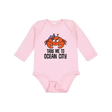 Inktastic Ocean City Maryland Cute Crab Gift Baby Boy or Baby Girl Long Sleeve Bodysuit
Inktastic Ocean City Maryland Cute Crab Gift Baby Boy or Baby Girl Long Sleeve Bodysuit