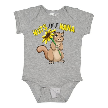 Inktastic Nuts About Nana Cute Chipmunk with Sunflower Gift Baby Boy or Baby Girl Bodysuit
Inktastic Nuts About Nana Cute Chipmunk with Sunflower Gift Baby Boy or Baby Girl Bodysuit