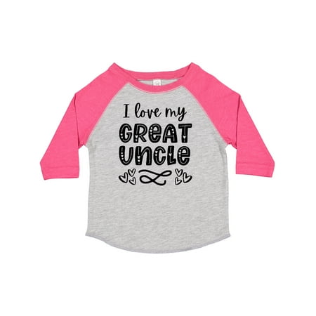 Inktastic I Love My Great Uncle with Hearts Gift Toddler Boy or Toddler Girl T-Shirt
Inktastic I Love My Great Uncle with Hearts Gift Toddler Boy or Toddler Girl T-Shirt