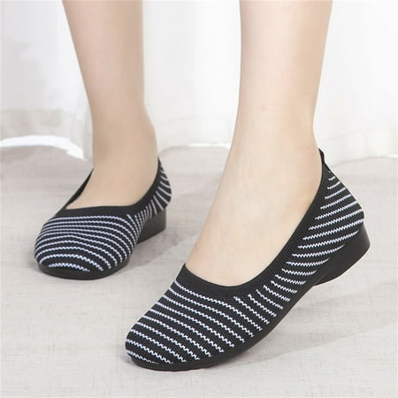 HIBRO Ladies Shoes Fashion All Match Shallow Mouth Lightweight Elastic Cloth Shoes Breathable Flat Heel Casual Shoes
HIBRO Ladies Shoes Fashion All Match Shallow Mouth Lightweight Elastic Cloth Shoes Breathable Flat Heel Casual Shoes