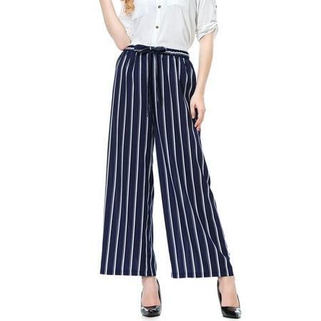 MAWCLOS Women Comfy Pajama PJ Pants Casual Striped Print Drawstring Elastic Waist Palazzo Lounge Pants Wide Leg Work Slacks
MAWCLOS Women Comfy Pajama PJ Pants Casual Striped Print Drawstring Elastic Waist Palazzo Lounge Pants Wide Leg Work Slacks