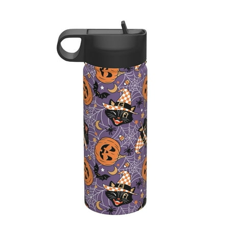 Gaeub Vintage Halloween Black Cat Printed 18oz Sports Insulated Kettle With Straw Sports Insulated Bottle Water Bottle For Running Hiking Cycling Climbing Mens Womans Insulated Water Bottle
Gaeub Vintage Halloween Black Cat Printed 18oz Sports Insulated Kettle With Straw Sports Insulated Bottle Water Bottle For Running Hiking Cycling Climbing Mens Womans Insulated Water Bottle
