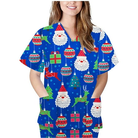Fall Clothes Women s Casual Fashiong Chiristmas Short Sleeve V-neck Tops Working Uniform Tops womens fall fashion
Fall Clothes Women s Casual Fashiong Chiristmas Short Sleeve V-neck Tops Working Uniform Tops womens fall fashion