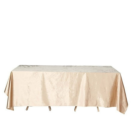 BalsaCircle Christmas Holidays 10 Pieces 90 x 132 Champagne Rectangular Velvet Tablecloths Linen
BalsaCircle Christmas Holidays 10 Pieces 90 x 132 Champagne Rectangular Velvet Tablecloths Linen