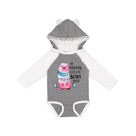 Inktastic My Mawmaw Loves Me Beary Much with Cute Bear Gift Baby Boy or Baby Girl Long Sleeve Bodysuit
Inktastic My Mawmaw Loves Me Beary Much with Cute Bear Gift Baby Boy or Baby Girl Long Sleeve Bodysuit
