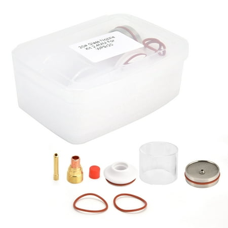 Zerone Glass Cup Collet Tig Torch Gas Lens Collet Tig Torch Glass Cup Collet Brass Replacement Welding Equipment Accessories For WP‑9/20
Zerone Glass Cup Collet Tig Torch Gas Lens Collet Tig Torch Glass Cup Collet Brass Replacement Welding Equipment Accessories For WP‑9/20