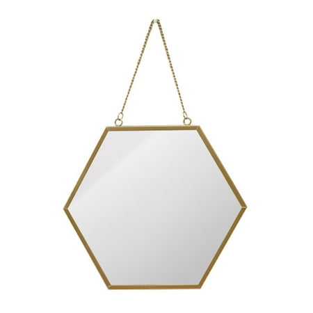 Etereauty Mirror Wall Decorative Hanging Decor Metal Bathroom Hexagon Mirrors Gold Accent Vintage Geometric Golden Vanity Small
Etereauty Mirror Wall Decorative Hanging Decor Metal Bathroom Hexagon Mirrors Gold Accent Vintage Geometric Golden Vanity Small