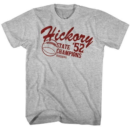 Hoosiers Men's State Champs Slim Fit T-shirt Gray Heather