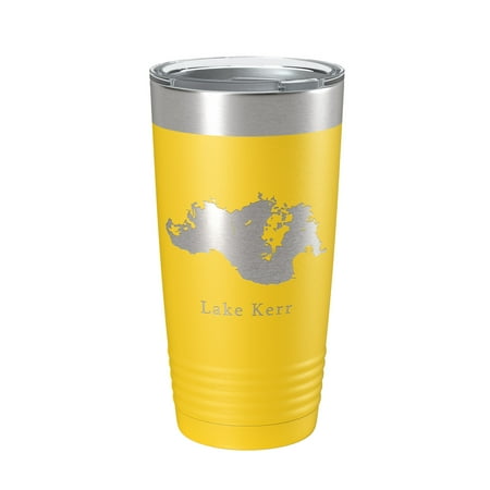 Lake Kerr Map Tumbler Travel Mug Insulated Laser Engraved Coffee Cup Florida 20 oz Yellow
Lake Kerr Map Tumbler Travel Mug Insulated Laser Engraved Coffee Cup Florida 20 oz Yellow