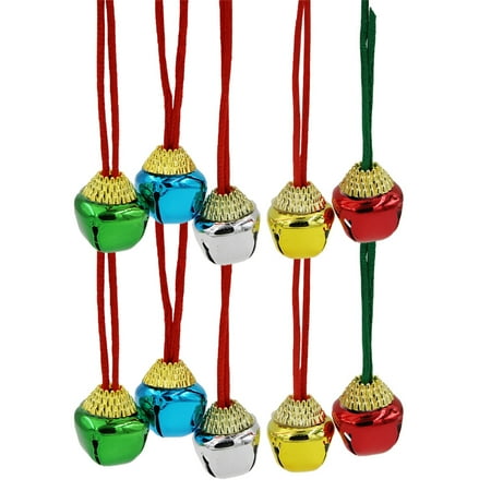 HEMOTON 10pcs Christmas Bell Pendant Necklace Kid Neck Pendant Plaything (Mixed Color)
HEMOTON 10pcs Christmas Bell Pendant Necklace Kid Neck Pendant Plaything (Mixed Color)