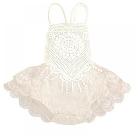 BIG PROMOTION!! Baby Girls Sleeveless Romper Infant Girls Ruffle Sling Bodysuit Lace Tutu Backless Jumpsuit 0-24M
BIG PROMOTION!! Baby Girls Sleeveless Romper Infant Girls Ruffle Sling Bodysuit Lace Tutu Backless Jumpsuit 0-24M