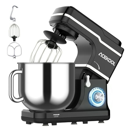 Leeten Kitchen Dough Mixer Black 7.5QT 660W Home Electric Food Mixer for Baking & Cake with Stainless Steel Bowl
Leeten Kitchen Dough Mixer Black 7.5QT 660W Home Electric Food Mixer for Baking & Cake with Stainless Steel Bowl