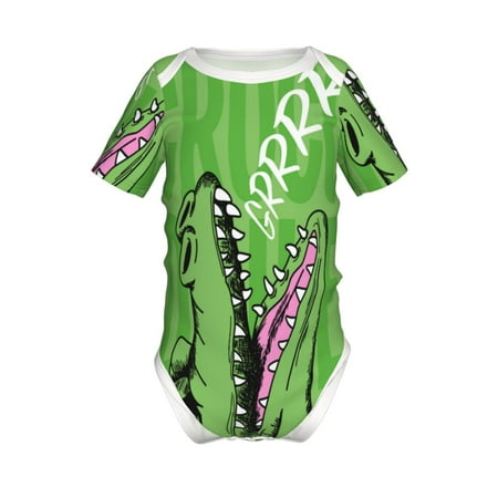 Adobk CROCODILE HEAD Print Baby Climbing Clothes Jumpsuit Rompers Classic Rompers Child Short sleeve Bodysuits-3 Months
Adobk CROCODILE HEAD Print Baby Climbing Clothes Jumpsuit Rompers Classic Rompers Child Short sleeve Bodysuits-3 Months