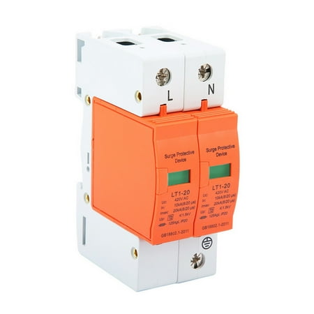 GLFILL 2P Surge Protecto Home Surge Protection 420V Ac Low Voltage Diverter Dissipator
GLFILL 2P Surge Protecto Home Surge Protection 420V Ac Low Voltage Diverter Dissipator