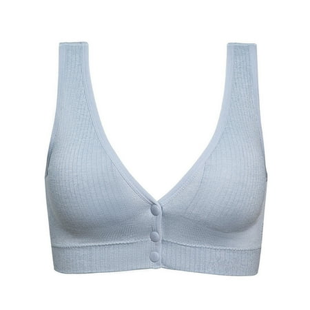 MRULIC bras for women Pregnant Women s Plain Color Bra Maternity Nursing Bras Blue + XL
MRULIC bras for women Pregnant Women s Plain Color Bra Maternity Nursing Bras Blue + XL