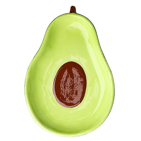 Avocado Shaped Salad Dish Dessert Plate Fruit Storage Dish Ceramic Plate Green (6.5 Inches)
Avocado Shaped Salad Dish Dessert Plate Fruit Storage Dish Ceramic Plate Green (6.5 Inches)