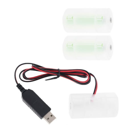 YEUHTLL D Battery Eliminator USB Power Supply Cable Can Replace 1 to 4pcs LR20 D Battery for Gas Cooker Torch and more
YEUHTLL D Battery Eliminator USB Power Supply Cable Can Replace 1 to 4pcs LR20 D Battery for Gas Cooker Torch and more