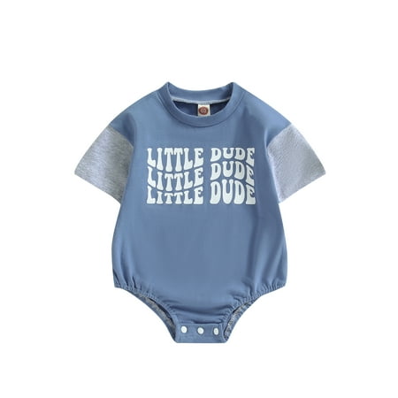 Coduop Unisex Baby Summer Bodysuit Casual Jumpsuit Short Sleeve Romper for Newborn Infant
Coduop Unisex Baby Summer Bodysuit Casual Jumpsuit Short Sleeve Romper for Newborn Infant