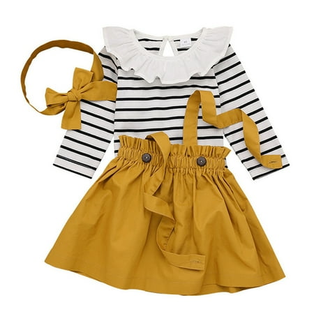 QWERTYU Infant Baby Toddler Sundress Striped Long Sleeve Dresses Fall Winter Dress for Girl 0-2Y 100
QWERTYU Infant Baby Toddler Sundress Striped Long Sleeve Dresses Fall Winter Dress for Girl 0-2Y 100