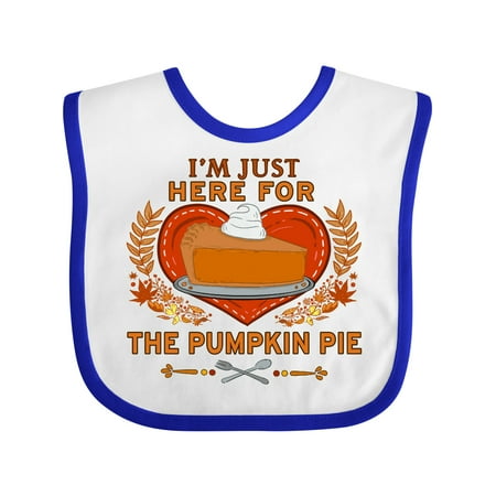 Inktastic I m Just Here for the Pumpkin Pie with Heart and Leaves Gift Baby Boy or Baby Girl Bib
Inktastic I m Just Here for the Pumpkin Pie with Heart and Leaves Gift Baby Boy or Baby Girl Bib