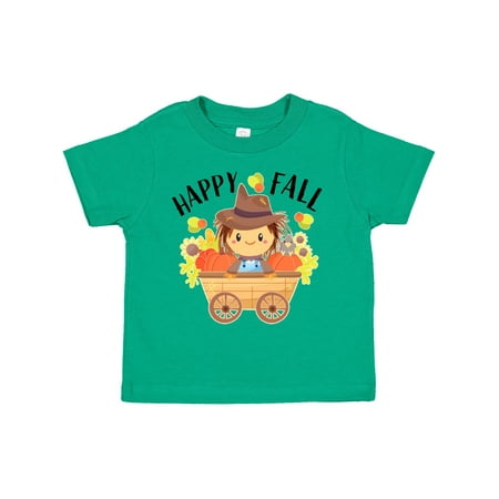 Inktastic Happy Fall Cute Autumn Scarecrow Gift Toddler Boy or Toddler Girl T-Shirt 
Inktastic Happy Fall Cute Autumn Scarecrow Gift Toddler Boy or Toddler Girl T-Shirt