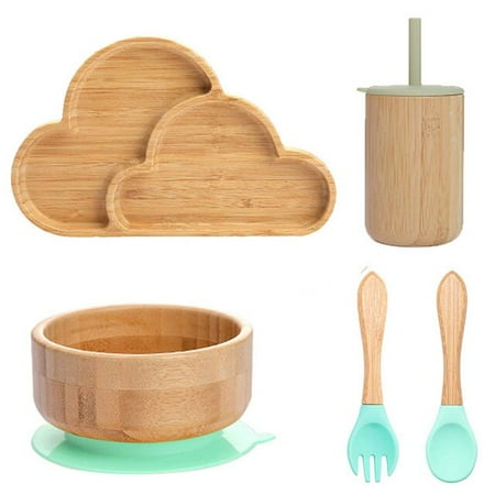 5Pcs/Set Children s Tableware Baby Bowl Plate Fork Spoon Cup Suction Feeding Food Bamboo Tableware BPA Free Non-Slip
5Pcs/Set Children s Tableware Baby Bowl Plate Fork Spoon Cup Suction Feeding Food Bamboo Tableware BPA Free Non-Slip