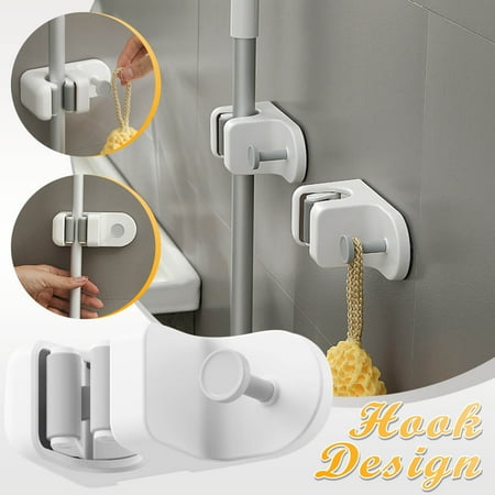 VOAVEKE Garage Hooks Garage Accessories Sturdy Wall Mount Mop With Fixed Self-Adhesive Non-Drilling Super Non-Slip Dustpan Hanger For Home Kitchen Garden And Garage Storage(With Hook)
VOAVEKE Garage Hooks Garage Accessories Sturdy Wall Mount Mop With Fixed Self-Adhesive Non-Drilling Super Non-Slip Dustpan Hanger For Home Kitchen Garden And Garage Storage(With Hook)