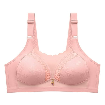 DORKASM Women s Seamless Wire Free Push-Up Bra Bras Lightly Padded Bra with Full Coverages Pink XL
DORKASM Women s Seamless Wire Free Push-Up Bra Bras Lightly Padded Bra with Full Coverages Pink XL