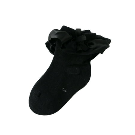 Binpure Kids Socks Girls Solid Color Ruffled Short Tube Socks with Bowknot
Binpure Kids Socks Girls Solid Color Ruffled Short Tube Socks with Bowknot