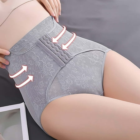HUPOM High Waisted Underwear For Women Tummy Control Panties In Clothing High Waist Casual Tie Seamless Waistband Gray M
HUPOM High Waisted Underwear For Women Tummy Control Panties In Clothing High Waist Casual Tie Seamless Waistband Gray M
