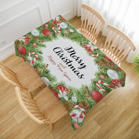 2024 Christmas Tablecloth Rectangle Christmas Tree Pattern Tablecloth Party Holiday New Year Dinner Table Tablecloth rations
2024 Christmas Tablecloth Rectangle Christmas Tree Pattern Tablecloth Party Holiday New Year Dinner Table Tablecloth rations