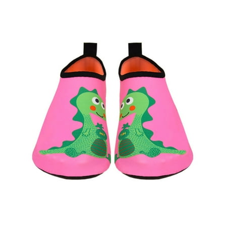 Lacyhop Girls Boys Aqua Socks Quick Dry Swim Shoe Barefoot Water Shoes Yoga Comfort Sneakers Lightweight Cartoon Pink Dinosaur 11.5C-12C
Lacyhop Girls Boys Aqua Socks Quick Dry Swim Shoe Barefoot Water Shoes Yoga Comfort Sneakers Lightweight Cartoon Pink Dinosaur 11.5C-12C