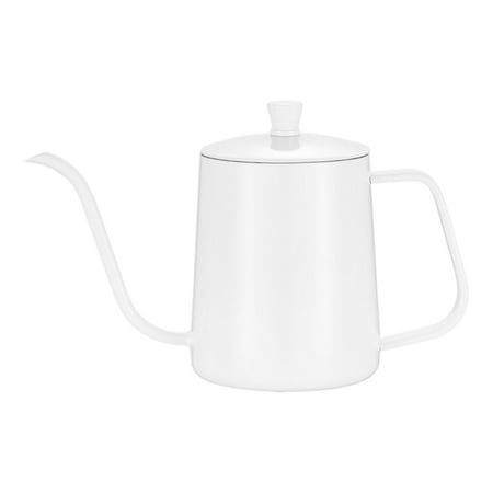 Swan Neck Thin Mouth Pour Over Pot White Stovetop Stainless Steel Coffee Kettle for Tea 350ML
Swan Neck Thin Mouth Pour Over Pot White Stovetop Stainless Steel Coffee Kettle for Tea 350ML