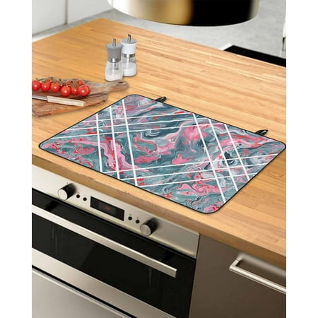 Grey Pink Stove Top Covers for Electric Stove Heat Insulation Fireproof Glass Cooktop Cover Counter Top Glass Stove Cover for Prevent Scratches 31 x24 Modern Geometric Marble Abstract Art
Grey Pink Stove Top Covers for Electric Stove Heat Insulation Fireproof Glass Cooktop Cover Counter Top Glass Stove Cover for Prevent Scratches 31 x24 Modern Geometric Marble Abstract Art