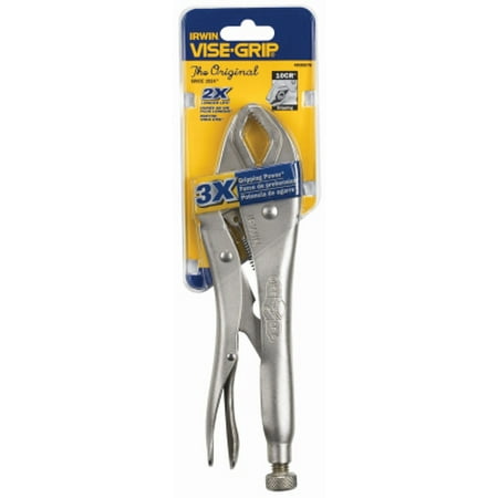 1PK 10CR 10 Vise Grip Curved Jaw Locking Pliers Grips & Torques Multipl