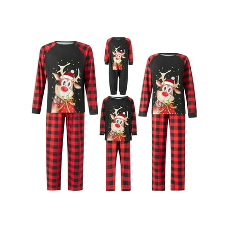 Canis Holiday Christmas Family Pajamas Matching Set Moose Xmas Pjs for Couples and Kids Baby Sleepwear
Canis Holiday Christmas Family Pajamas Matching Set Moose Xmas Pjs for Couples and Kids Baby Sleepwear