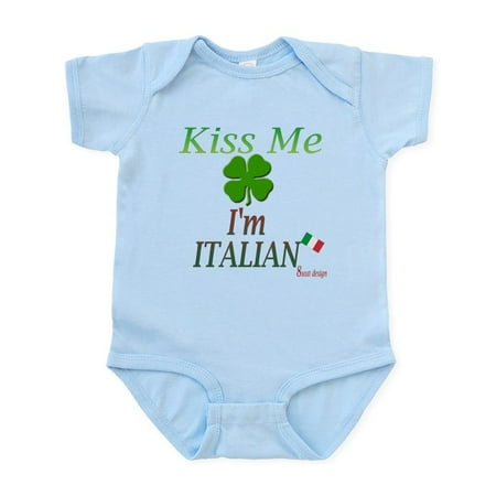 CafePress - Kiss Me I m Italian Infant Bodysuit - Baby Light Bodysuit Size Newborn - 24 Months
CafePress - Kiss Me I m Italian Infant Bodysuit - Baby Light Bodysuit Size Newborn - 24 Months