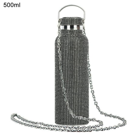 Fofcroll 350ml/500ml/600ml/750ml Vacuum Bottle Fashion Large Capacity Portable Stainless Steel Faux Diamond Water Bottle Birthday Gift
Fofcroll 350ml/500ml/600ml/750ml Vacuum Bottle Fashion Large Capacity Portable Stainless Steel Faux Diamond Water Bottle Birthday Gift