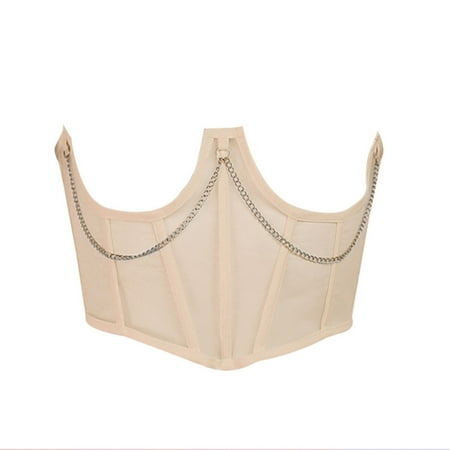 Rovga Shapewear Mesh Stitching Chain Link Chest Support Slim Fit Belted Waist Seal Women Tummy Control
Rovga Shapewear Mesh Stitching Chain Link Chest Support Slim Fit Belted Waist Seal Women Tummy Control