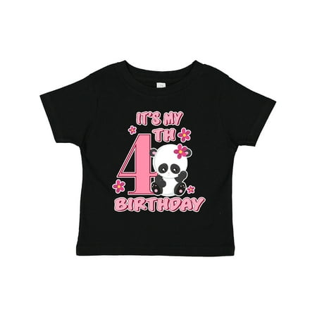 Inktastic It s My Fourth Birthday with Panda Bear Gift Toddler Toddler Girl T-Shirt
Inktastic It s My Fourth Birthday with Panda Bear Gift Toddler Toddler Girl T-Shirt