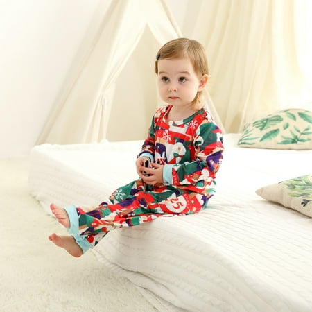 TKing Fashion Christmas Kids T-shirt Pants Family Pajamas Sleepwear Outfits christmas costumes - Red 18M
TKing Fashion Christmas Kids T-shirt Pants Family Pajamas Sleepwear Outfits christmas costumes - Red 18M