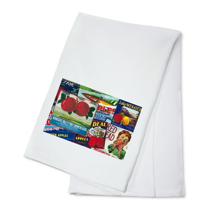 Wenatchee Apple Labels Montage (100% Cotton Tea Towel Decorative Hand Towel Kitchen and Home)
Wenatchee Apple Labels Montage (100% Cotton Tea Towel Decorative Hand Towel Kitchen and Home)