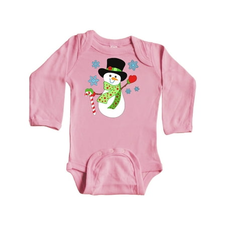 Inktastic Christmas Snowman in Top Hat with Candy Cane Gift Baby Boy or Baby Girl Long Sleeve Bodysuit
Inktastic Christmas Snowman in Top Hat with Candy Cane Gift Baby Boy or Baby Girl Long Sleeve Bodysuit