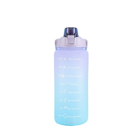 Drinking Water Bottle with Time Marker Large 68oz Leakproof Sports Water Bottles for Daily Fitness Gym Yoga Traveling Jug
Drinking Water Bottle with Time Marker Large 68oz Leakproof Sports Water Bottles for Daily Fitness Gym Yoga Traveling Jug