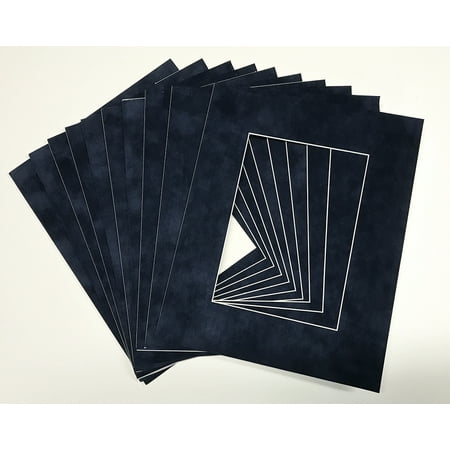 Suede Texture Photo Mat - Navy Blue 11x14 for 8x12 Photos - Fits 11x14 Frame
Suede Texture Photo Mat - Navy Blue 11x14 for 8x12 Photos - Fits 11x14 Frame