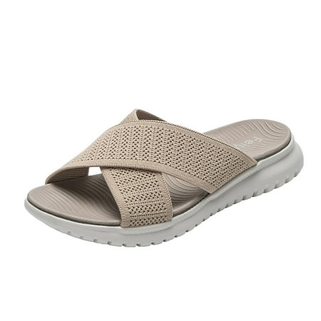 CLZOUD Slides Women Sandals Khaki Slipper for Women Summer Comfortable Sandal Bohemia Shoes Sports Casual Sandals 41
CLZOUD Slides Women Sandals Khaki Slipper for Women Summer Comfortable Sandal Bohemia Shoes Sports Casual Sandals 41