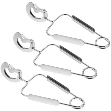 NUOLUX 3Pcs Stainless Steel Snail Tong Escargot Tong Food Serving Clip Clamp Tableware 
NUOLUX 3Pcs Stainless Steel Snail Tong Escargot Tong Food Serving Clip Clamp Tableware