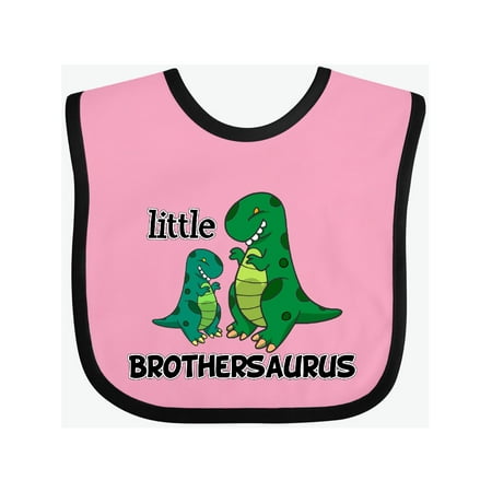 Inktastic Little Brothersaurus Gift Baby Boy Bib